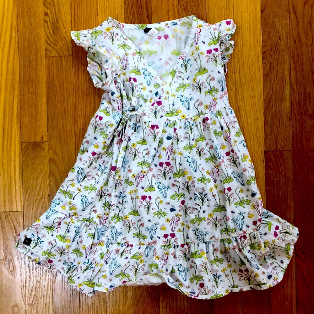 Tea collection wrap dress